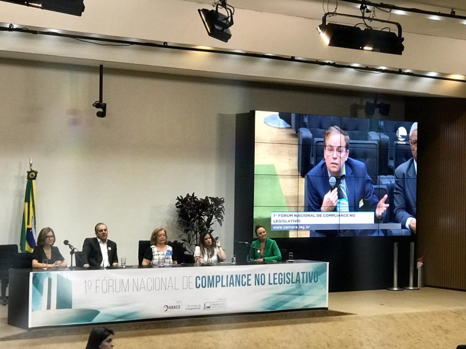 Wagner Giovanini participa do 1º Fórum Nacional de Compliance no Legislativo Wagner Giovanini participa do 1º Fórum Nacional de Compliance no Legislativo